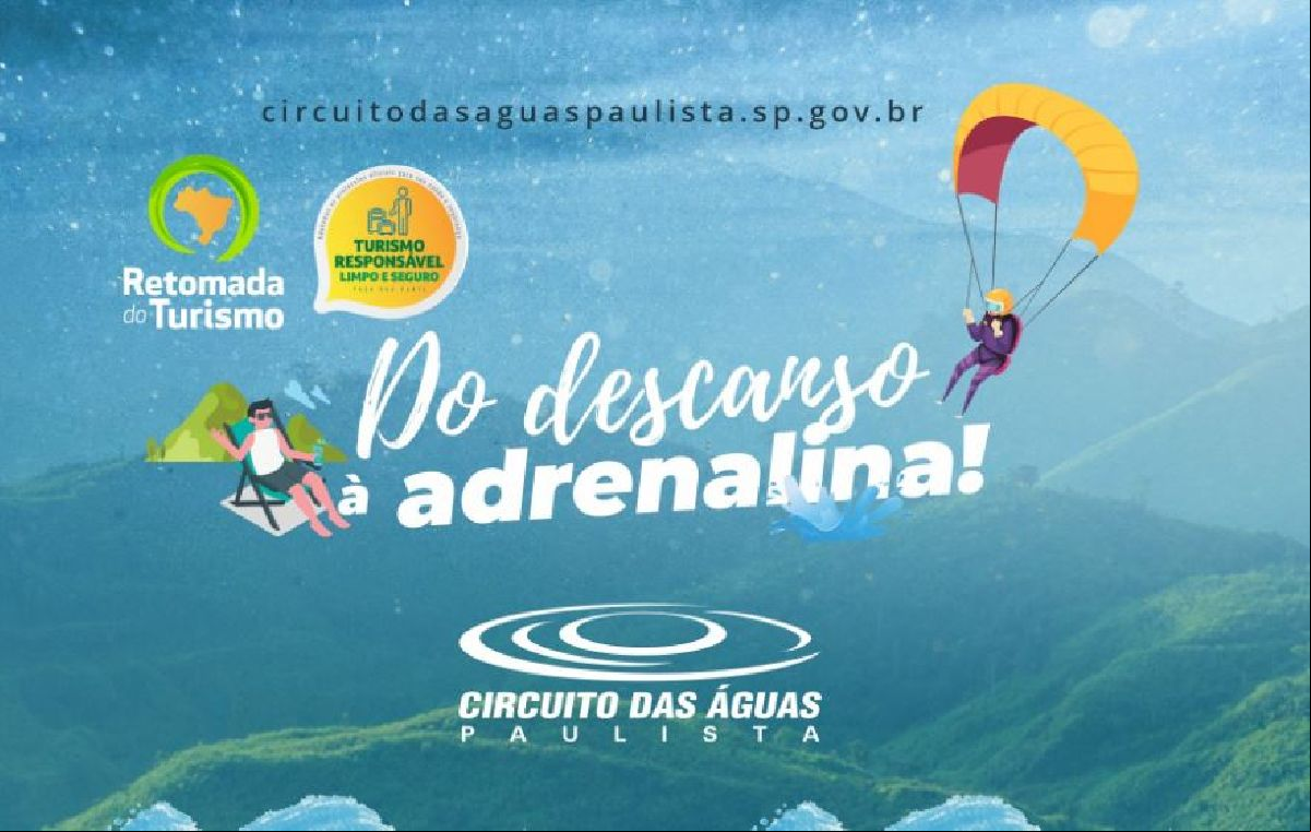 CIRCUITO DAS ÁGUAS PAULISTA, ROTA MAIS DIVERSIFICADA DO ESTADO