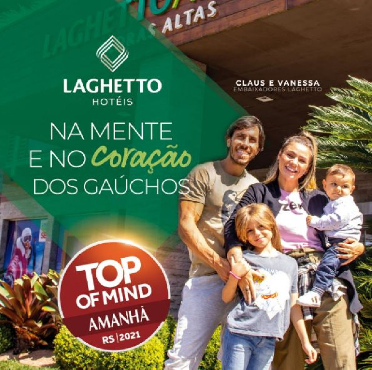 LAGHETTO HOTÉIS NA MENTE E NO CORAÇÃO DOS GAÚCHOS