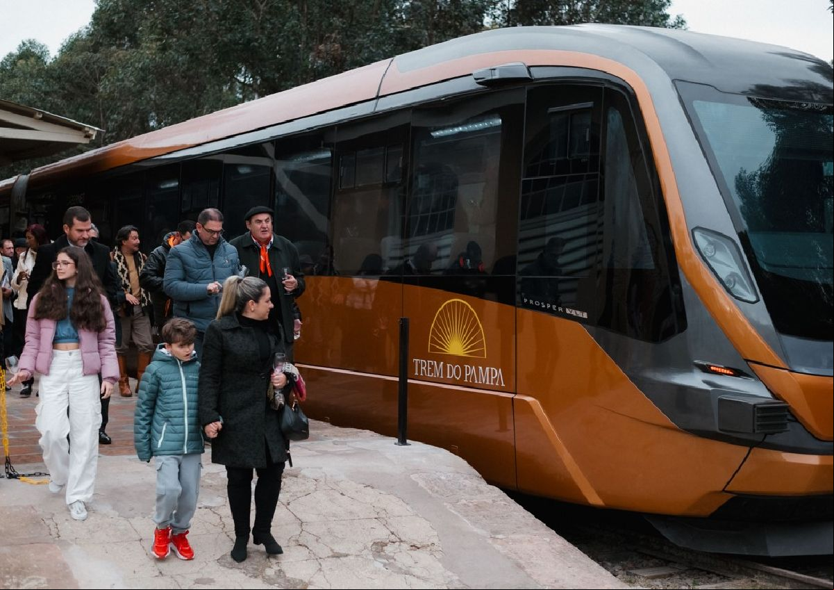 Trem do Pampa é inaugurado na Fronteira da Paz e deve alavancar o turismo na região