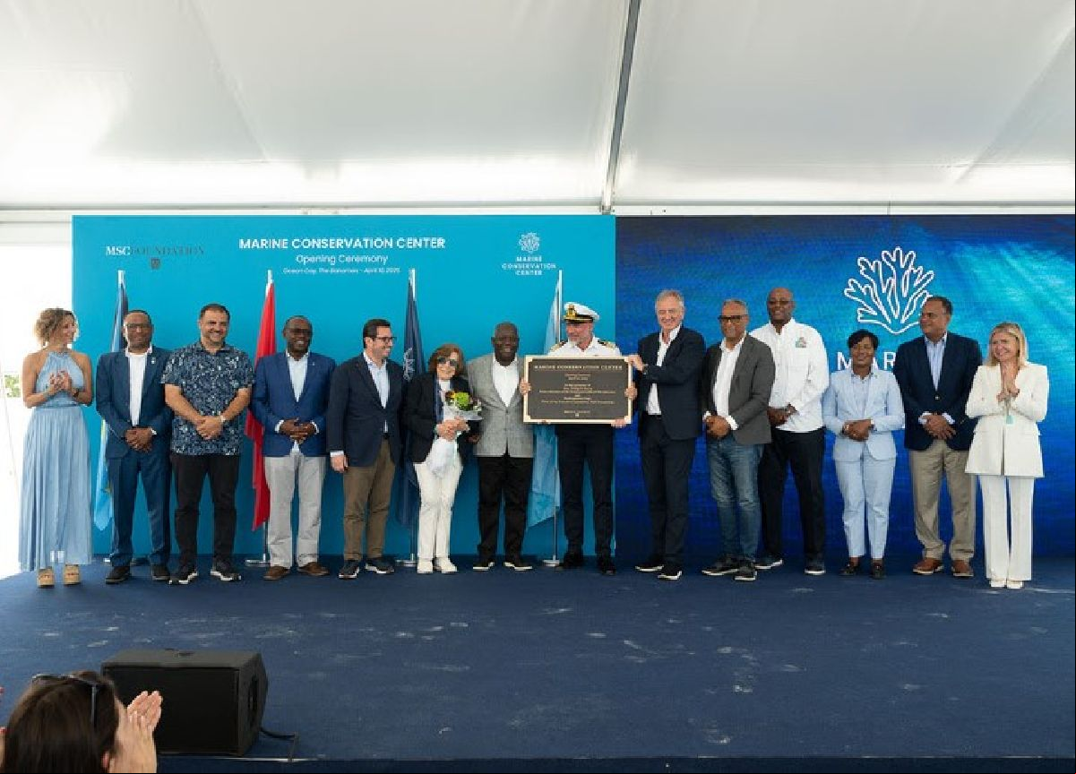 MSC Foundation celebra a inauguração do seu Centro de Conservação Marinha na Ocean Cay